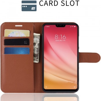 Rudas dirbtinos odos atverčiamas dėklas (MI 8 LITE)